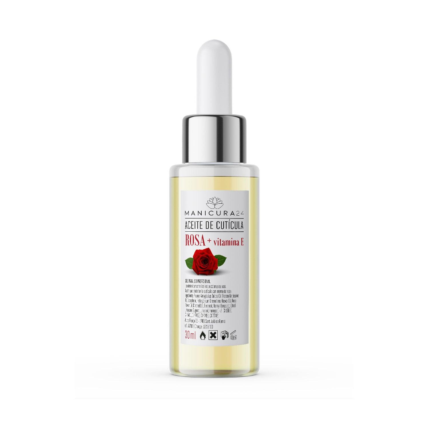 Aceite de cutícula ROSA + Vitamina E
