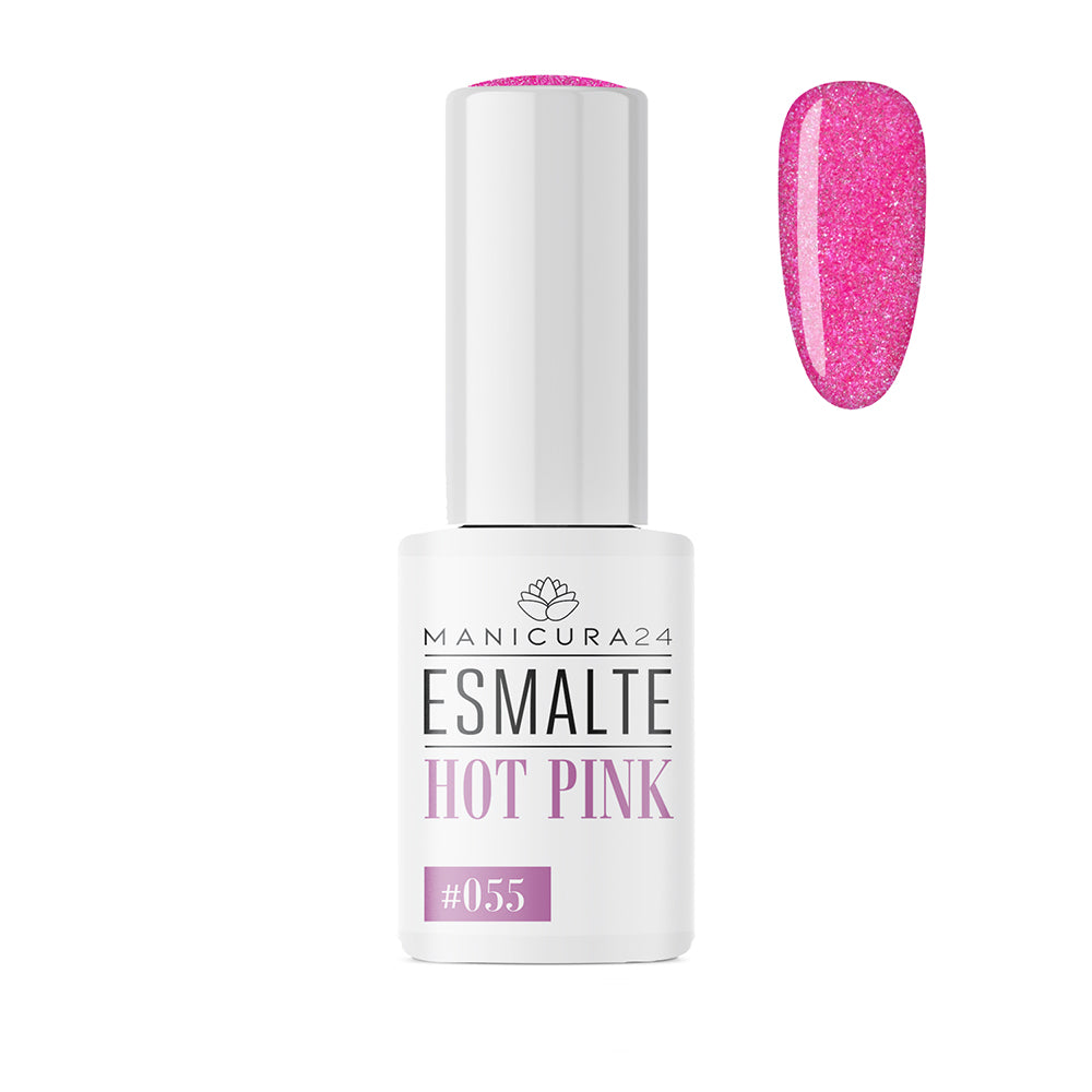 Esmalte semipermanente HOT PINK #055