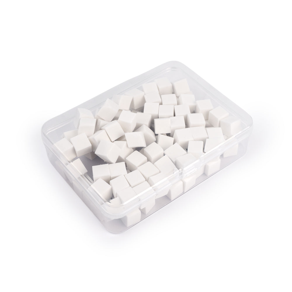 Ombré Nail Sponges White
