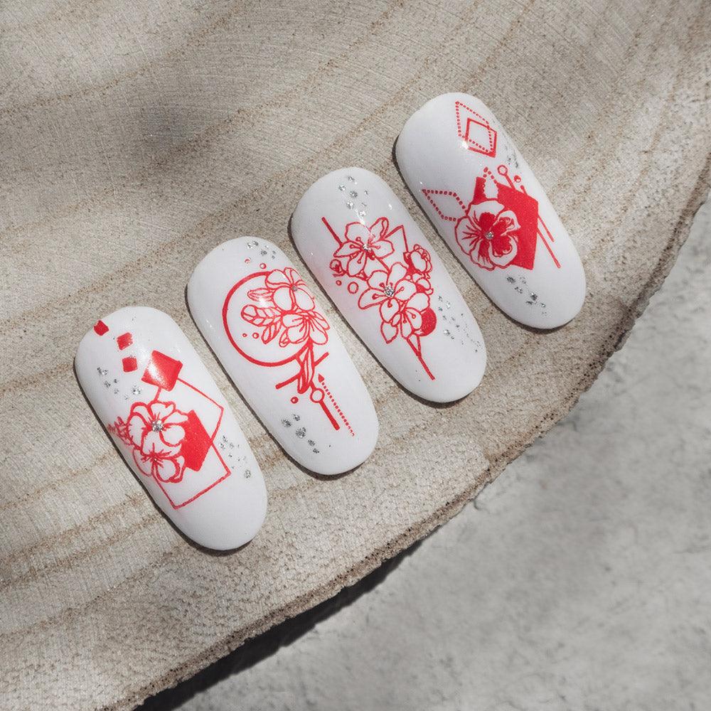 Esmalte Stamping - Red