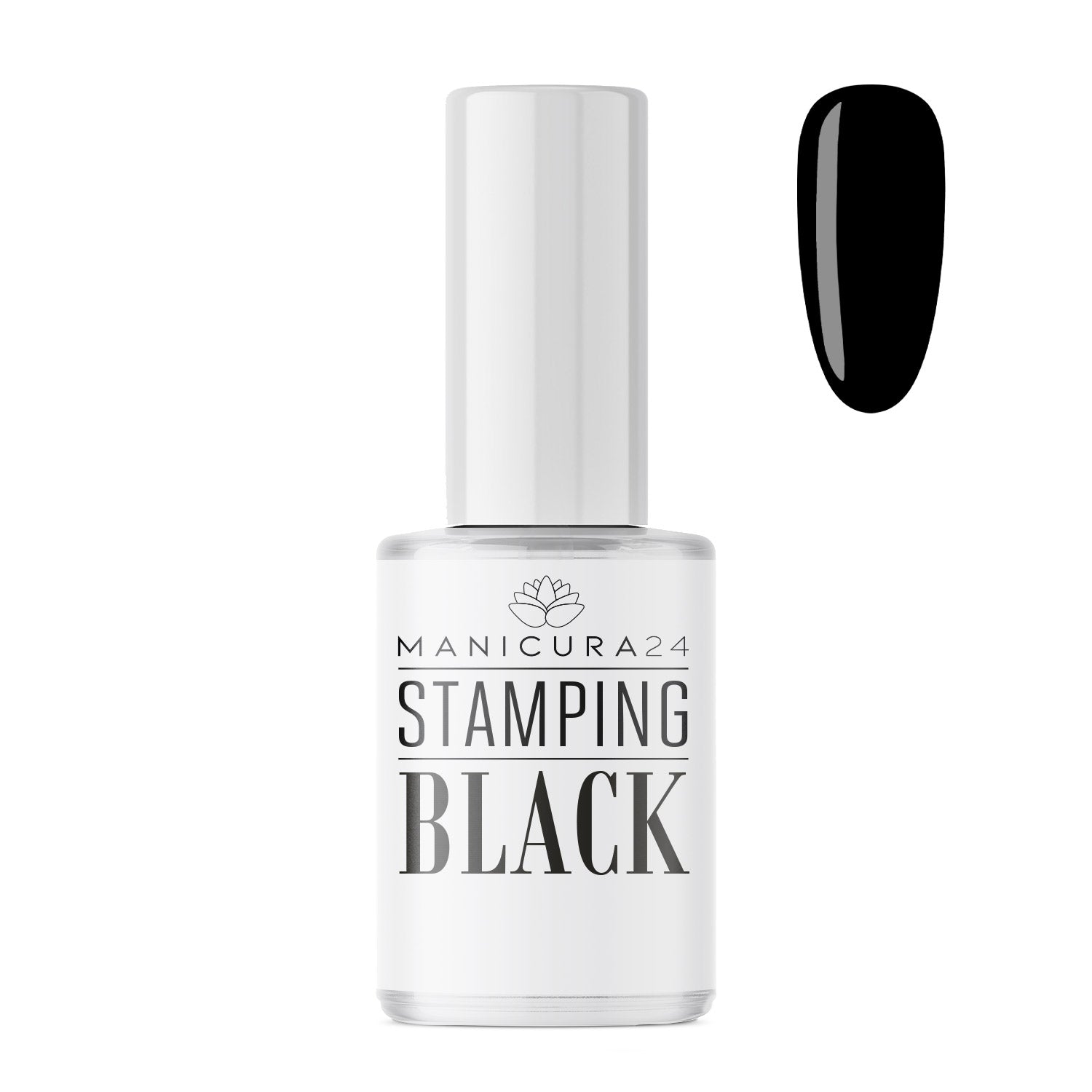Esmalte Stamping - Black