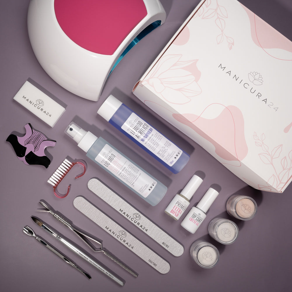 Kit profesional acrílico - Lámpara 48W