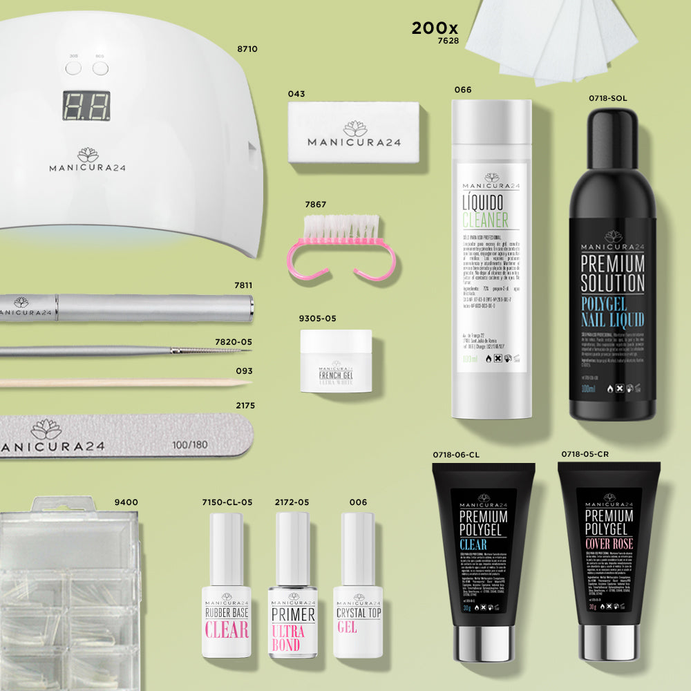 Kit principiante de Polygel - Dual System