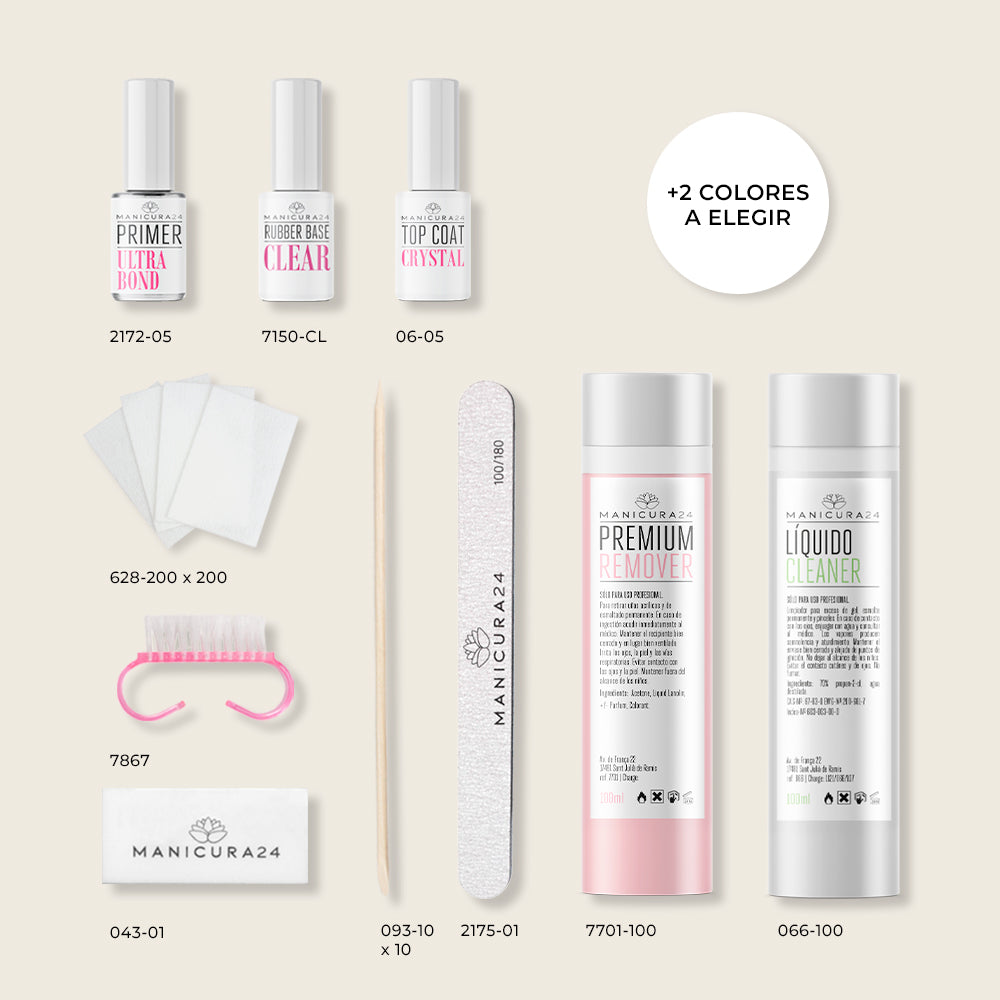 Kit de esmalte semipermanente