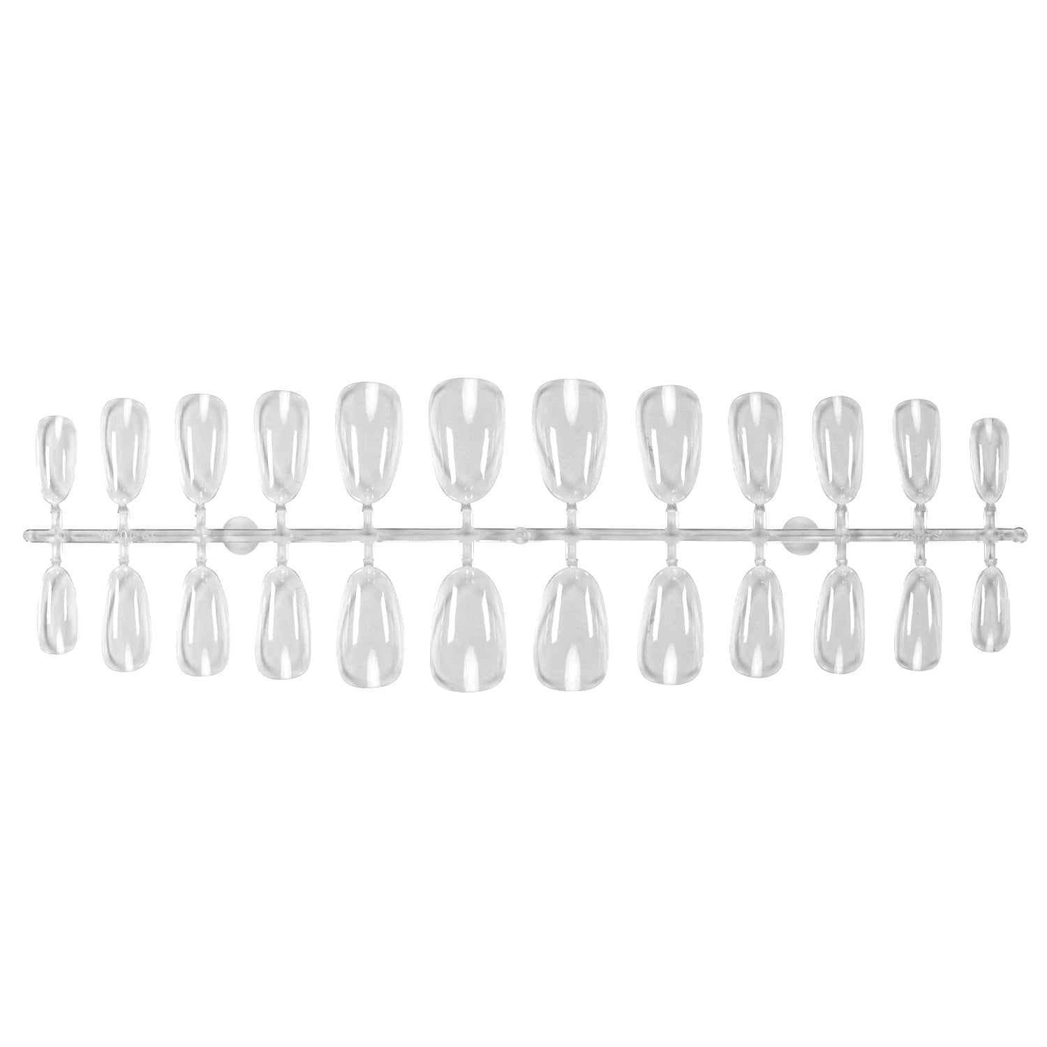Soft Gel Nail Tip - Round Medium