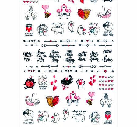 Stickers 3D al agua nr 59