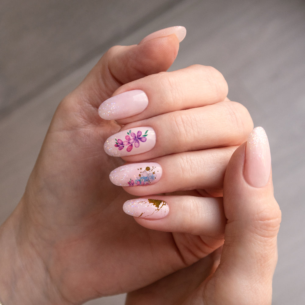 Pegatinas al agua - Lavender Love