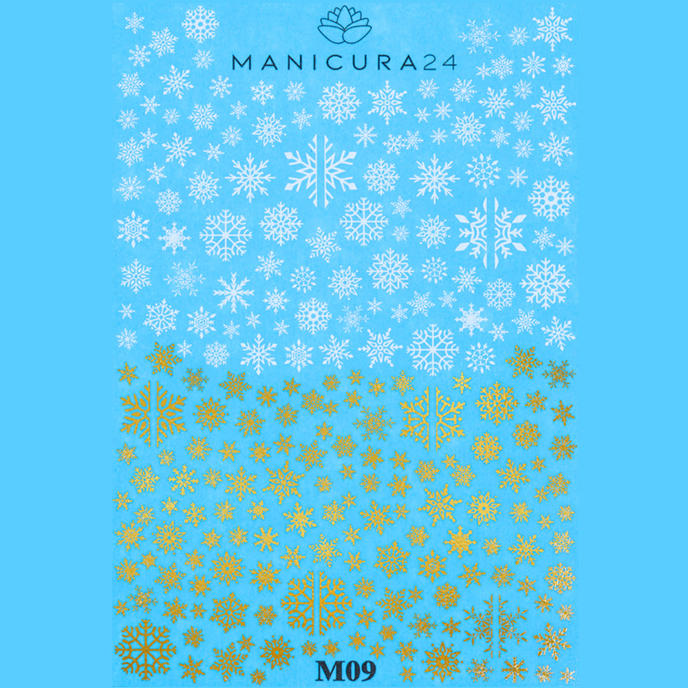 Pegatinas al Agua - Let it Snow