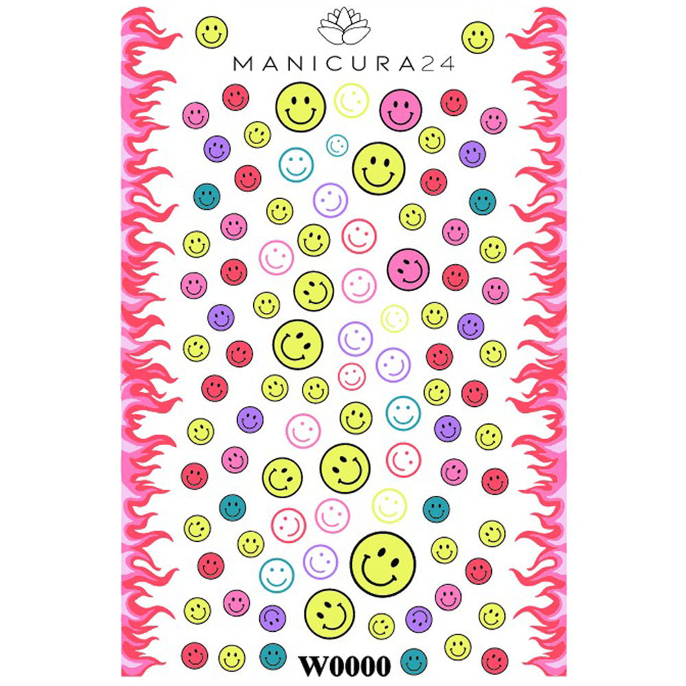 Pegatinas al Agua Smiley Fever