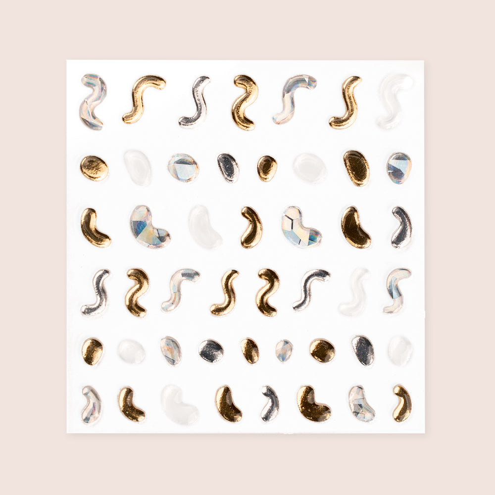 Nail Art 3D Sticker - Jelly Bean