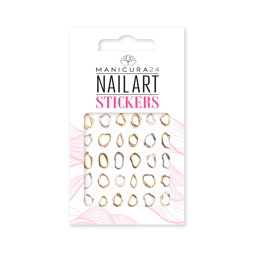 Nail Art 3D Sticker - Frame