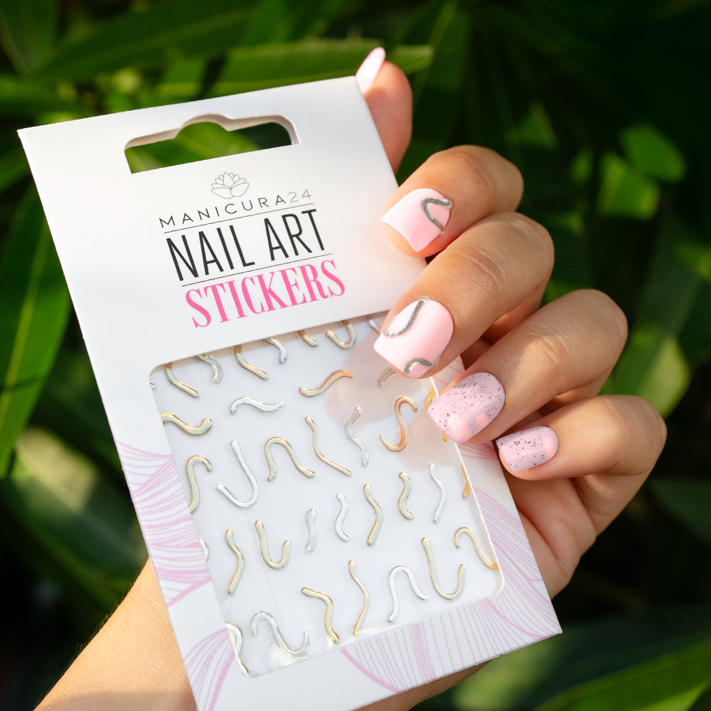Nail Art 3D Sticker - Wave