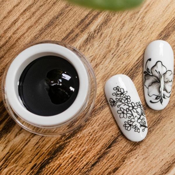 Art Paint Gel Thick Black