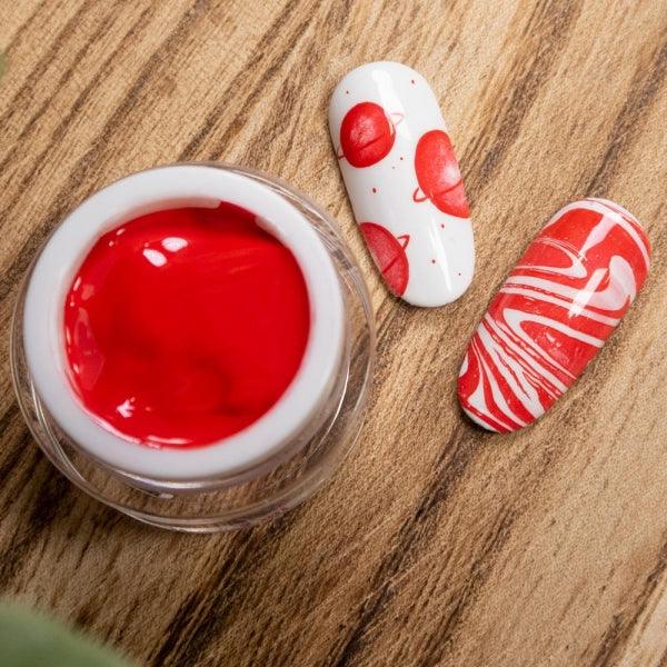 Art Paint Gel Thick Red
