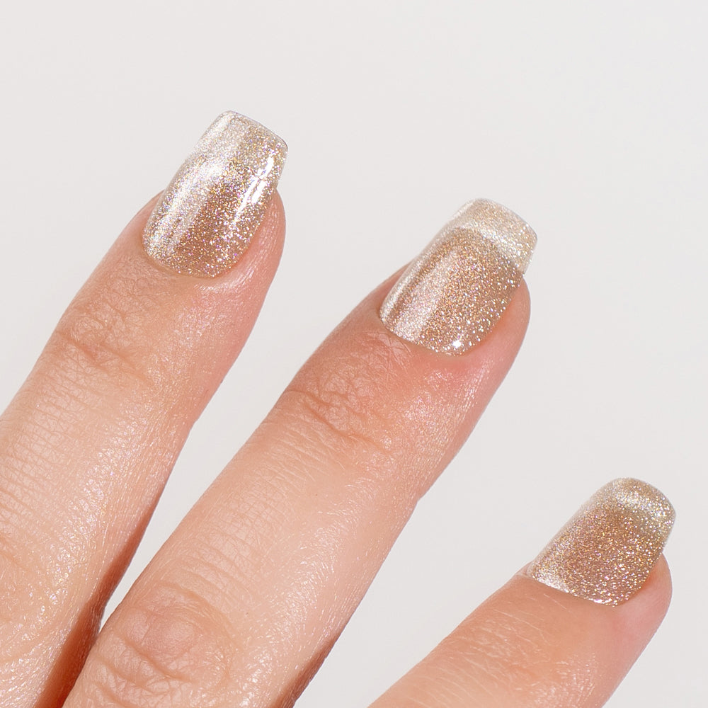 Esmalte Permanente Cat Eye Velvet Champagne