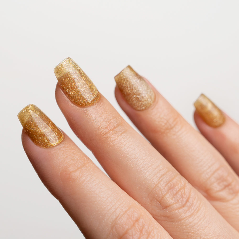 Esmalte Permanente Cat Eye Velvet Gold #299