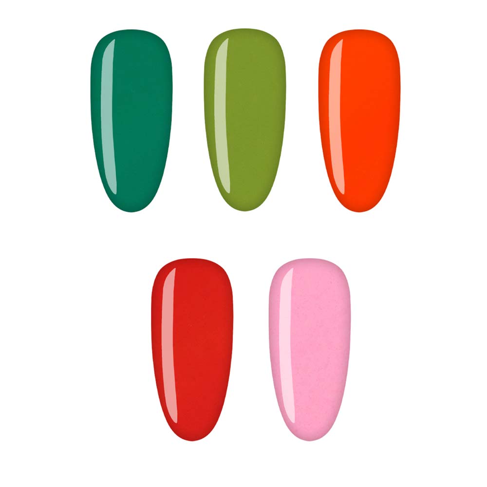 Pack esmaltes permanentes TROPICAL OASIS