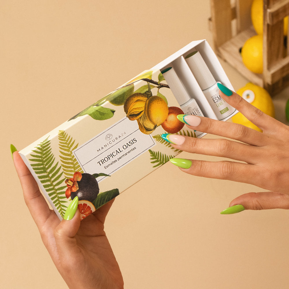 Pack esmaltes permanentes TROPICAL OASIS