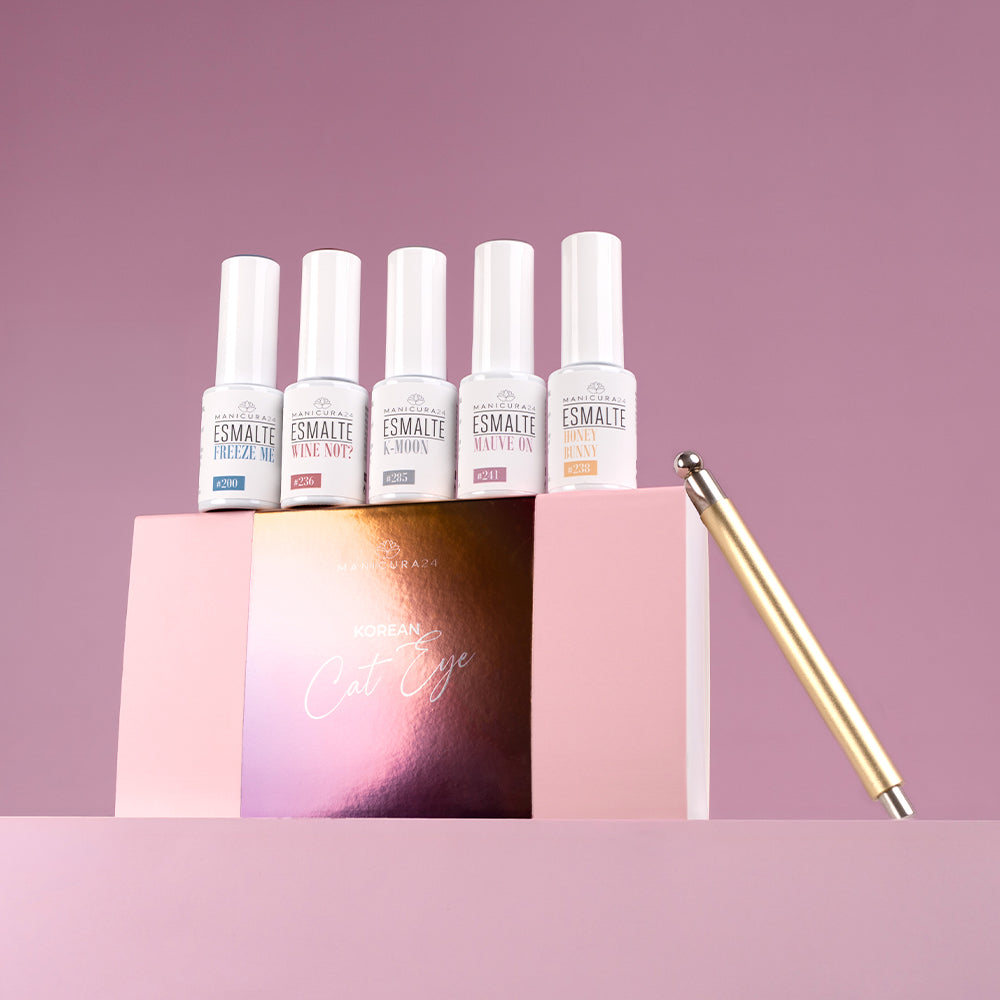Pack esmaltes semipermanentes Korean Cat Eye