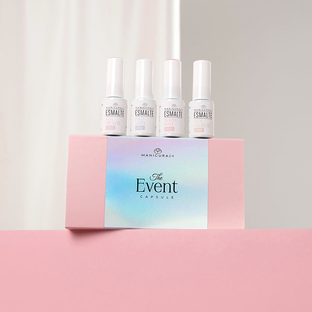 Pack esmaltes semipermanentes THE EVENT CAPSULE