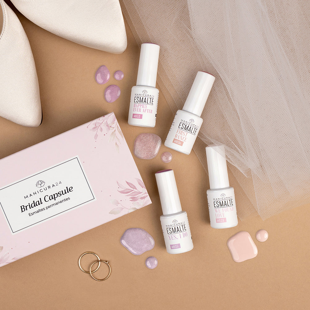 Pack esmaltes permanentes BRIDAL CAPSULE