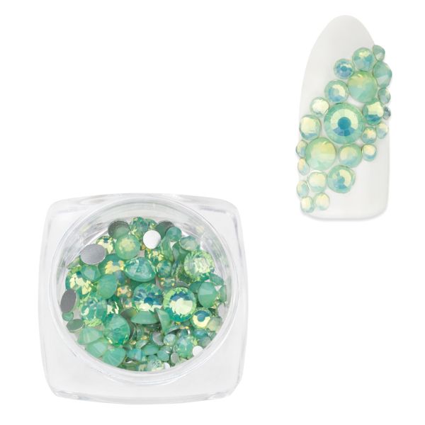 Cristales Strass - Pearl Green 