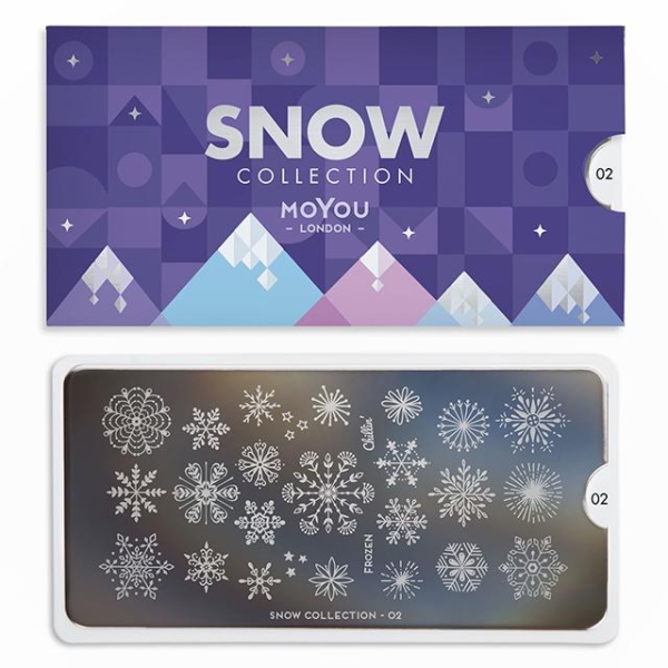 MoYou Placa Stamping Snow nr 02 