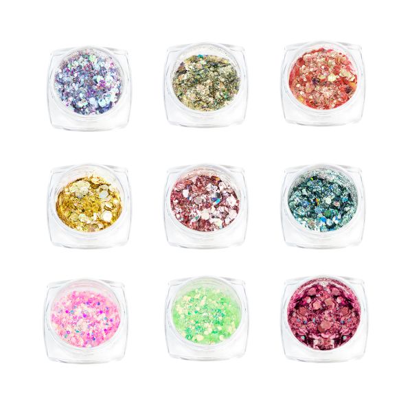 Pack Holographic Glitter Mix - nr 1