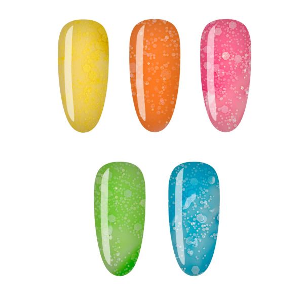 Pack esmaltes permanentes FULL OF COLORS COLLECTION 5 ml